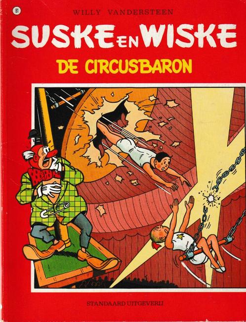 Strip : "Suske en Wiske nr. 81 - de circusbaron"., Livres, BD, Enlèvement ou Envoi