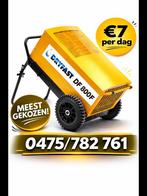 Bouwdroger verhuur,Nieuwbouw,Renovatie,waterschade, enz…, Doe-het-zelf en Bouw, Gereedschap | Overige machines, Ophalen, Zo goed als nieuw