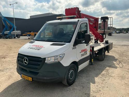 2022 Mercedes-Benz Sprinter Oil & Steel Auto Hoogwerker 24m, Auto's, Bestelwagens en Lichte vracht, Bedrijf, Mercedes-Benz, Diesel