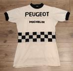 Vintage koerstrui wielershirt Peugeot Michelin, Ophalen of Verzenden, Gebruikt