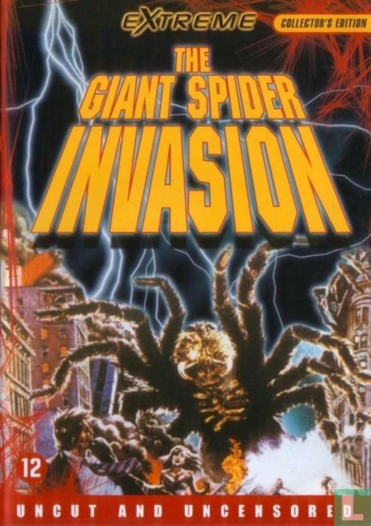The Giant Spider Invasion (1975) - dvd, Cd's en Dvd's, Dvd's | Horror, Zo goed als nieuw, Monsters, Vanaf 12 jaar, Verzenden