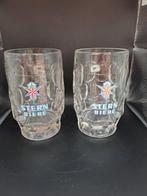 2 Stern biere bierglazen, Overige merken, Glas of Glazen, Ophalen of Verzenden, Zo goed als nieuw