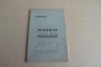 Handleiding  Minerva, Ophalen of Verzenden, Landmacht, Boek of Tijdschrift