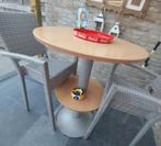Bartafeltje met 4 barstoelen, Tuin en Terras, Ophalen, Zo goed als nieuw