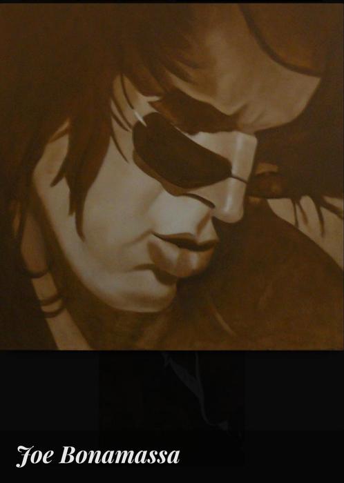 Joe Bonamassa ., Antiek en Kunst, Kunst | Schilderijen | Modern, Ophalen of Verzenden