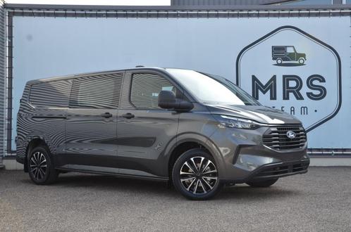 Ford Transit Custom-L2-Automaat- Dubbelcab- Nieuw- 38400+BTW, Auto's, Bestelwagens en Lichte vracht, Bedrijf, Te koop, ABS, Achteruitrijcamera