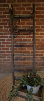 STEVIGE HOUTEN LADDER MET KATROL, Doe-het-zelf en Bouw, Ladders en Trappen, Ophalen, Gebruikt, Ladder, Minder dan 2 meter