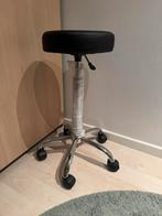 Kruk verstelbaar op wieltjes, Huis en Inrichting, Ophalen, Nieuw, Zwart