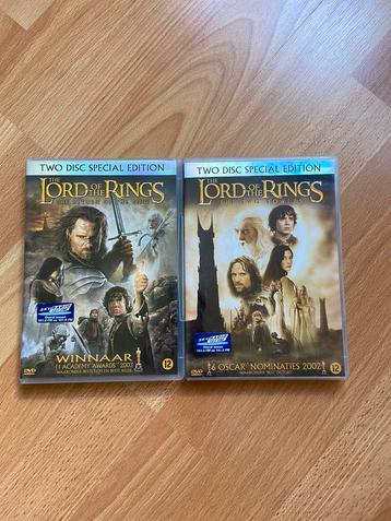 2 dvds The Lord Of The Rings
