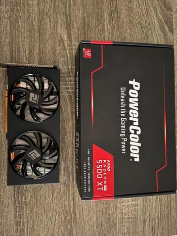 RX 5500 XT powercolor 8gb beschikbaar voor biedingen
