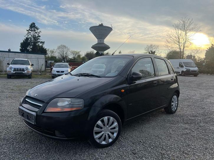 Daewoo Kalos 1.2iBenzine/2006/Airco/145.000Km/Gekeurd*1.500€, Auto's, Daewoo, Bedrijf, Kalos, ABS, Benzine, Euro 4, Stadsauto