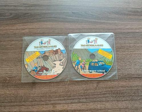 CD-ROM - Vakantieblaadjes - 5de & 6de leerjaar - Games - €2, Games en Spelcomputers, Games | Pc, Gebruikt, Puzzel en Educatief