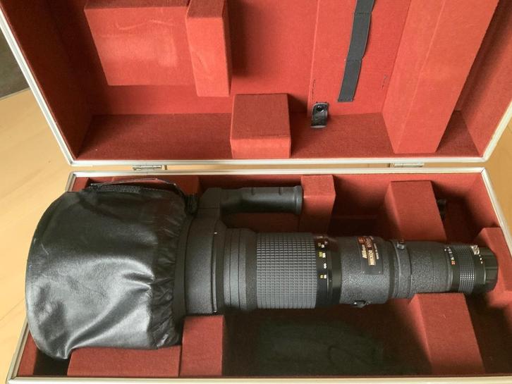 Nikon 600mm f4 + téléconvertisseur x2, Audio, Tv en Foto, Fotocamera's Analoog, Gebruikt, Nikon, Ophalen