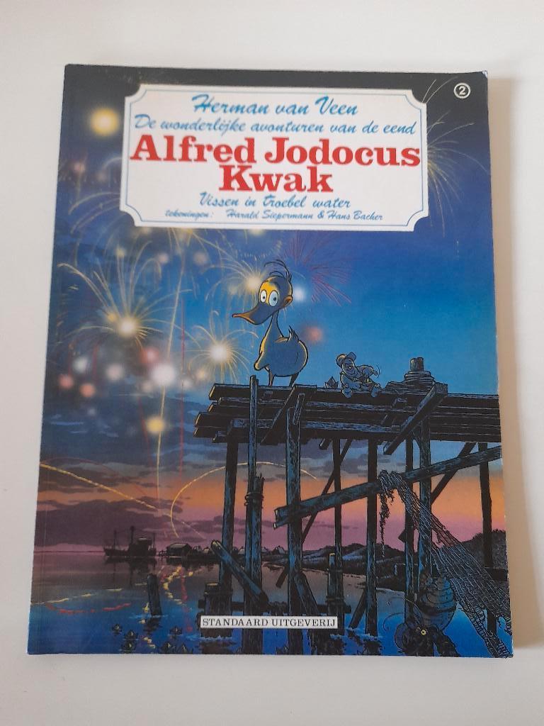 Herman van Veen - Strip Alfred Jodocus Kwak, 2, Boeken, Stripverhalen, Ophalen of Verzenden