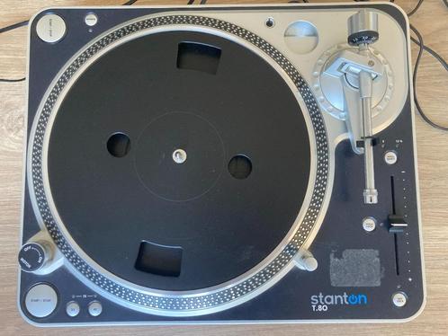 Platine vinyle Stanton T80, Audio, Tv en Foto, Platenspelers, Gebruikt, Platenspeler, Overige merken, Pitch-regelaar, Ophalen