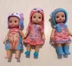 3 mini babypopjes (10 cm), Comme neuf, Enlèvement