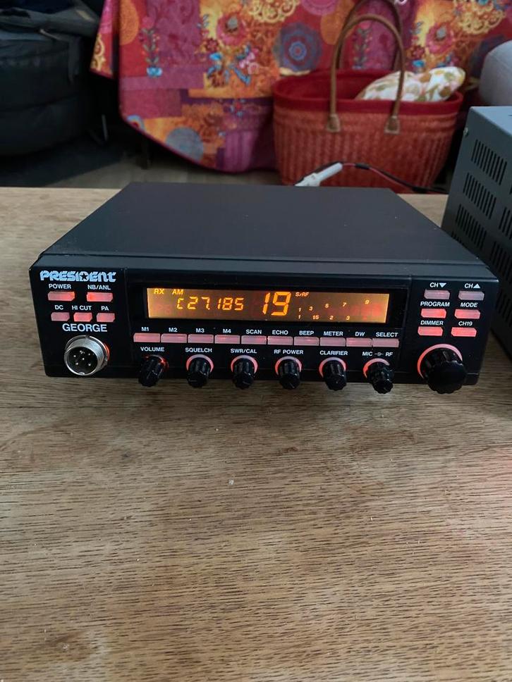 CB President george, Telecommunicatie, Zenders en Ontvangers, Gebruikt, Zender en Ontvanger, Ophalen