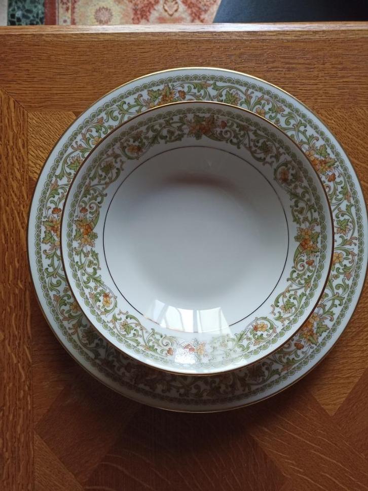 Tafelservies Noritake Teresa 2688, 59 stuks, Antiek en Kunst, Antiek | Servies compleet, Ophalen