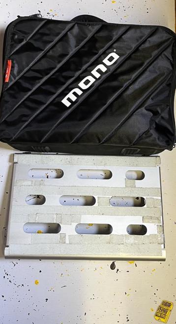 Mono Cases Pedalboard Small SI avec housse de transport
