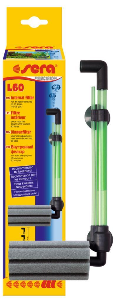 Sera aquarium lucht schuimfilter binnenfilter L 60, Dieren en Toebehoren, Vissen | Aquaria en Toebehoren, Nieuw, Filter of Co2