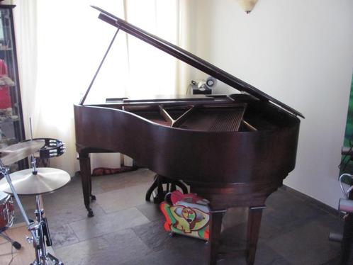 Antieke Weber Vleugel, Muziek en Instrumenten, Piano's, Zo goed als nieuw, Vleugel, Bruin, Ophalen