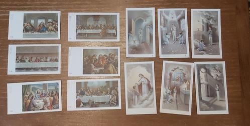 Communie prentjes religieuze prentjes bid prentjes, Antiek en Kunst, Curiosa en Brocante, Ophalen of Verzenden