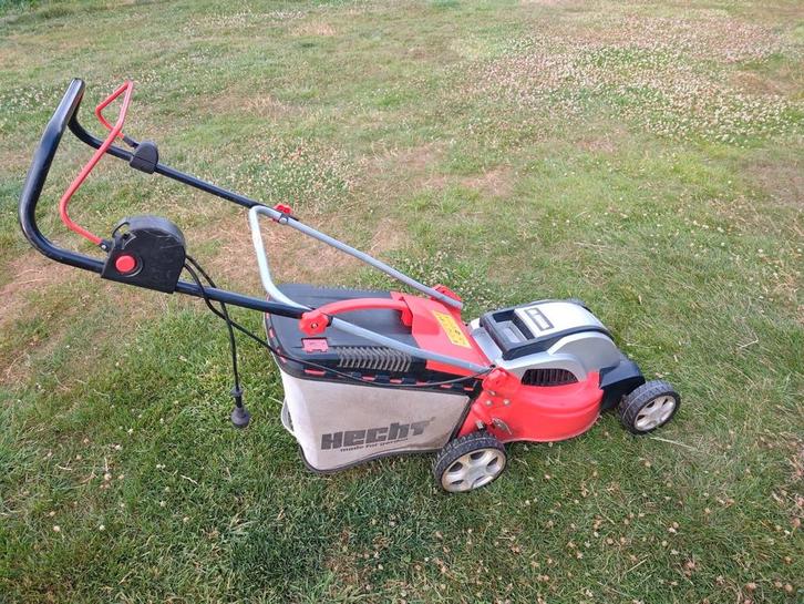 Hecht 1600w grasmaaier, Tuin en Terras, Grasmaaiers, Zo goed als nieuw, Ophalen