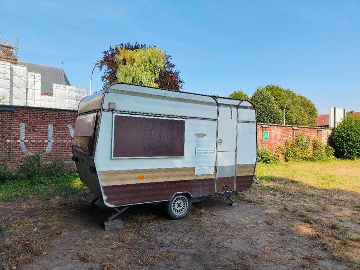 Caravan -750kg met zijluik, vrije invulling (leeg binnenin), Caravans en Kamperen, Caravans, Particulier, 500 - 750 kg, tot 4 meter