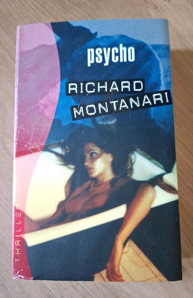 „Psycho” boek van Richard Montanari, Boeken, Detectives, Gelezen, Verzenden