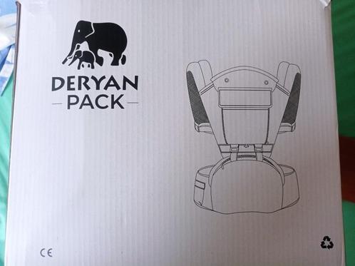 Deryan Pack Luxe Ergonomische draagzak Babydrager + Opbergva, Kinderen en Baby's, Babydragers en Draagdoeken, Gebruikt, Draagzak