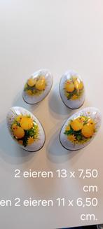 Brocante blikken paaseieren, Antiek en Kunst, Ophalen of Verzenden