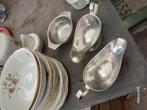 15tal bochten en Koffiepot met accessoires, Antiek en Kunst, Antiek | Servies compleet, Ophalen of Verzenden