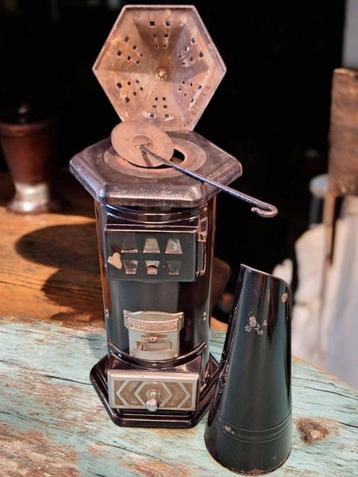 Brocante potkachel, houkachel, kolenkachel, allesbrander🔥 beschikbaar voor biedingen