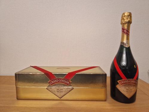 Coffret MUMM GRAND CORDON - 1985 - Champagne - 75 cl, Collections, Vins, Neuf, Champagne, France, Pleine, Enlèvement ou Envoi