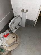 2 lavabo’s, Doe-het-zelf en Bouw, Ophalen, Gebruikt, Steen
