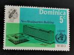 Dominique 1966 - Bâtiment de l'OMS à Genève **, Enlèvement ou Envoi, Non oblitéré, Amérique du Nord