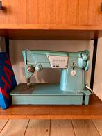 Belle machine à coudre Singer d'un vert tendre., Antiquités & Art, Enlèvement
