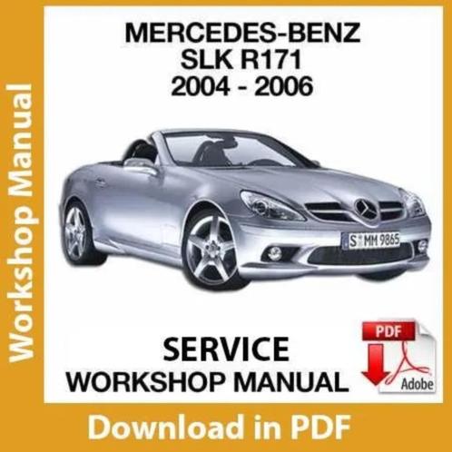 MERCEDES MB SERVICE WORKSHOP MANUALS - PDF DOWNLOAD, Boeken, Auto's | Boeken, Nieuw, Mercedes, Ophalen of Verzenden