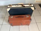 Koffers vintage 2 stuks, Ophalen, Gebruikt, Overige materialen