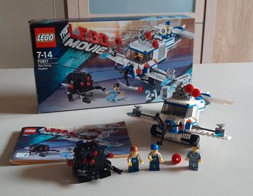 The Lego Movie: The flying flusher 70811 2-in-1 (zie foto's)