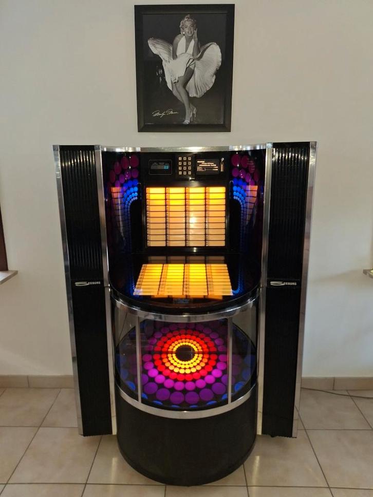 Jukebox Seeburg Disco SMC1, Collections, Machines | Jukebox, Comme neuf, Seeburg, 1970 à nos jours, Enlèvement