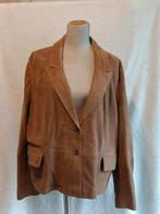 Splinternieuwe Jas 100% geitenleder, Bruin, 3Suisses, Maat 46/48 (XL) of groter, Nieuw