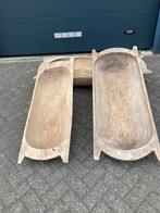 Mooie oude houten deegtroggen ,vanaf 45 euro per stuk, Ophalen