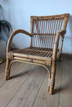 Vintage fauteuil, Huis en Inrichting, Fauteuils, Riet of Rotan, Gebruikt, Vintage, 75 tot 100 cm
