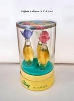 Coffret 3 Miniatures parfum Lalique Edt Nilang, Comme neuf, Miniature, Plein, Envoi