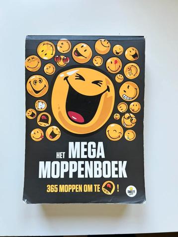 Het Mega Moppenboek beschikbaar voor biedingen