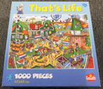 Puzzel - 1000 - That's Life, Dutch Flower Fields, Comme neuf, 500 à 1500 pièces, Puzzle, Enlèvement ou Envoi