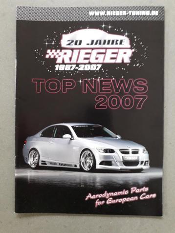 gratis  Rieger  tuning folder, Boeken, Ophalen of Verzenden, Zo goed als nieuw, Rieger