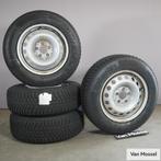 Stalen wielenset Continental Wintercontact 215/65/R16 98H, Auto-onderdelen, 16 inch, Banden en Velgen, Personenwagen, Gebruikt