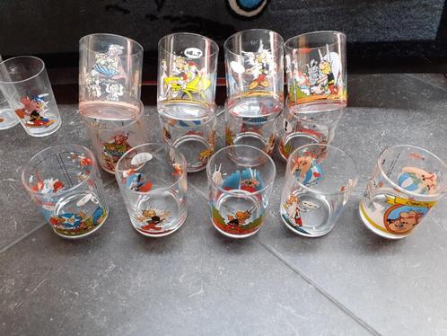 Verres ASTERIX 5 euros LE LOT, Verzamelen, Stripfiguren, Gebruikt, Overige typen, Asterix en Obelix, Ophalen